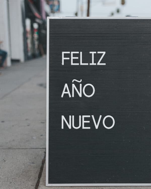 ¡Feliz Año Nuevo!