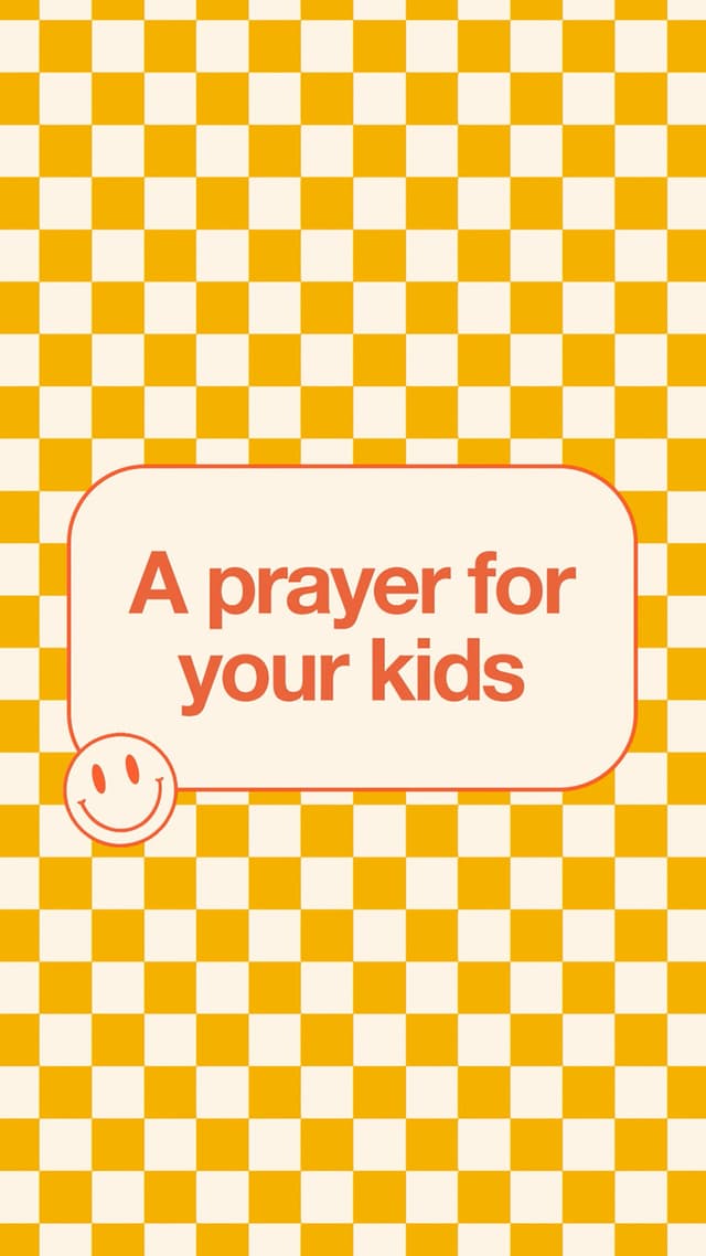 Prayer For Kids