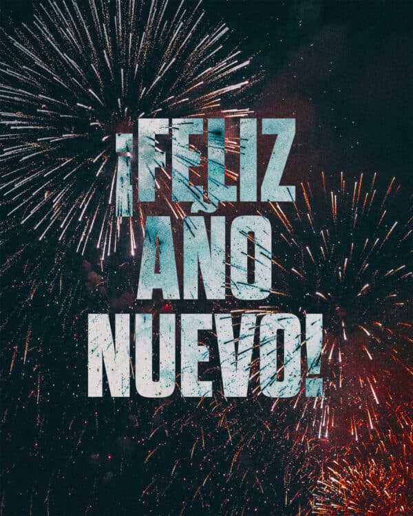 ¡Feliz Año Nuevo!