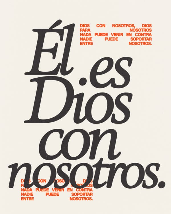Él es Dios con nosotros