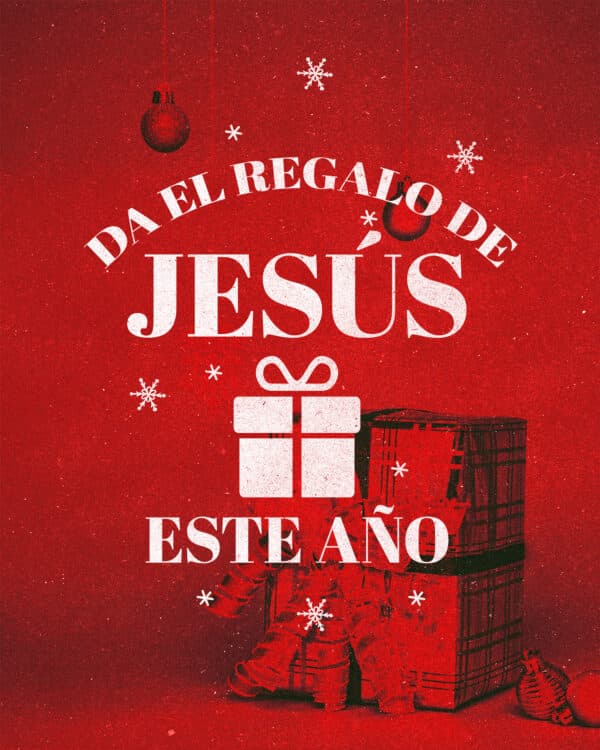 Da el regalo de Jesús este año.