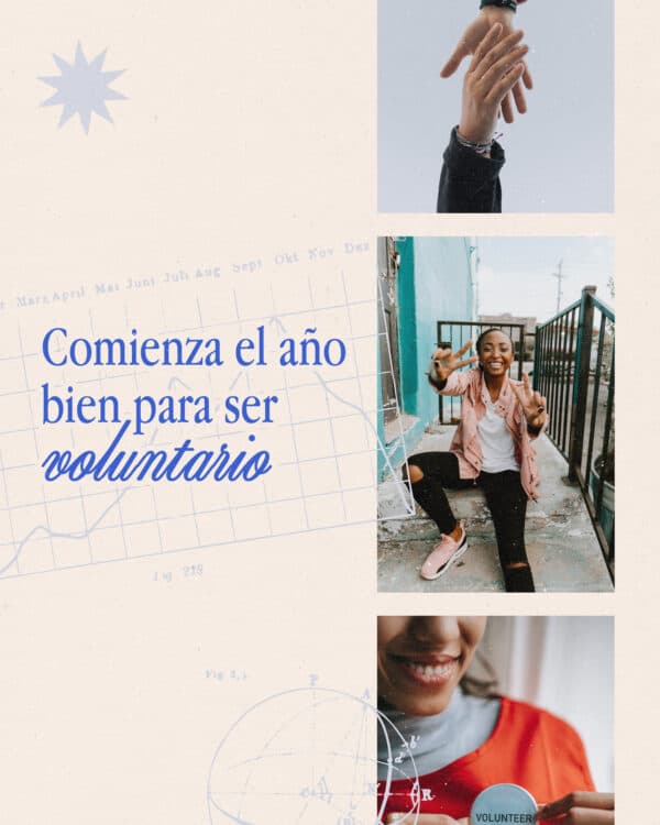 Comienza el año bien para ser voluntario