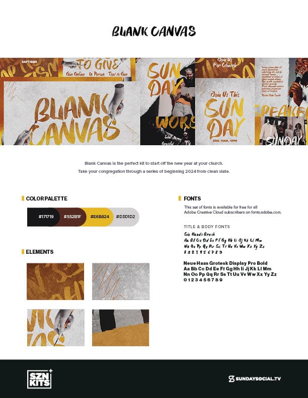 Style Guide preview