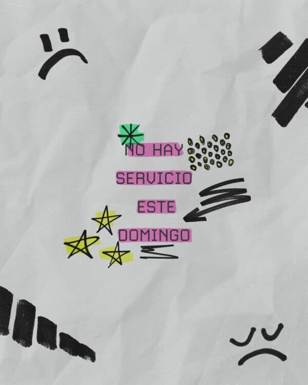 No hay servicio este domingo