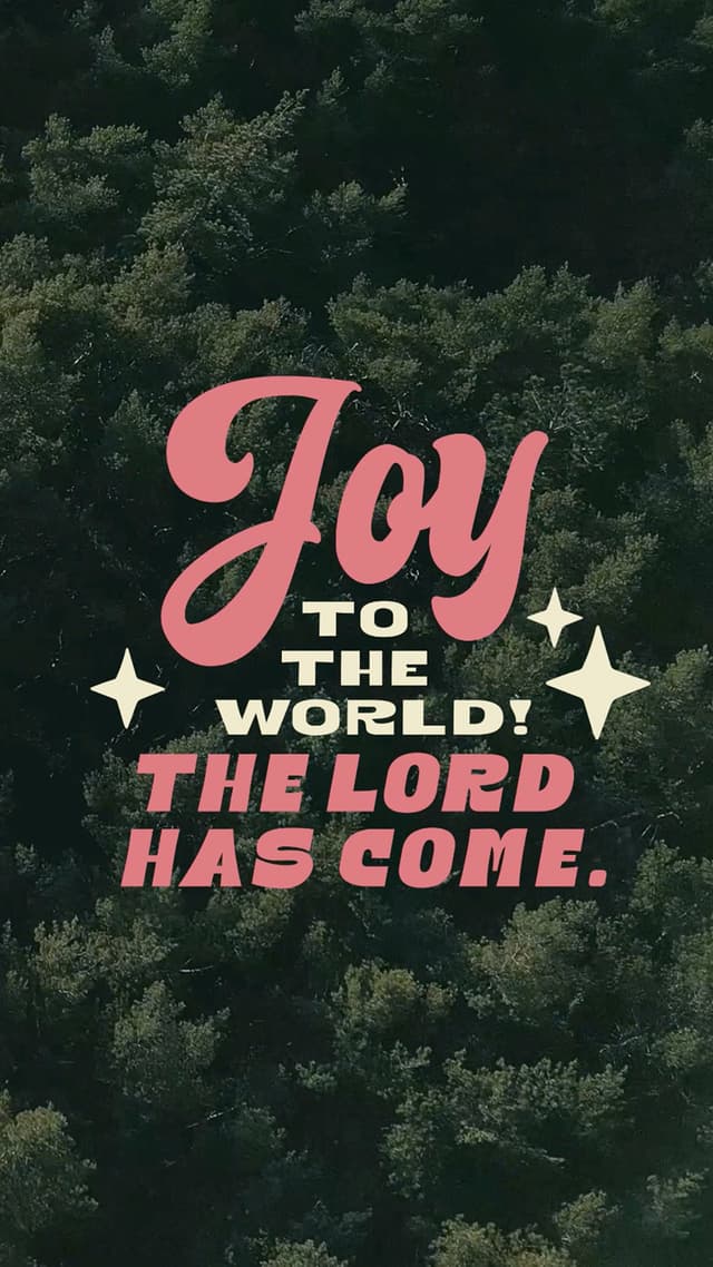 Joy To The World