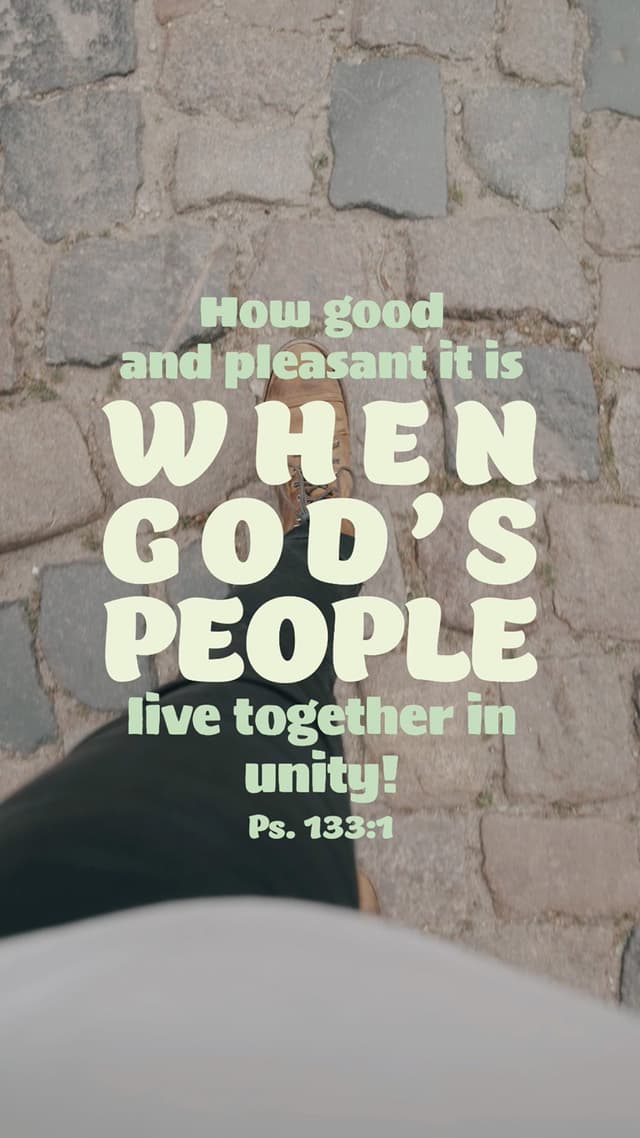Psalm 133:1