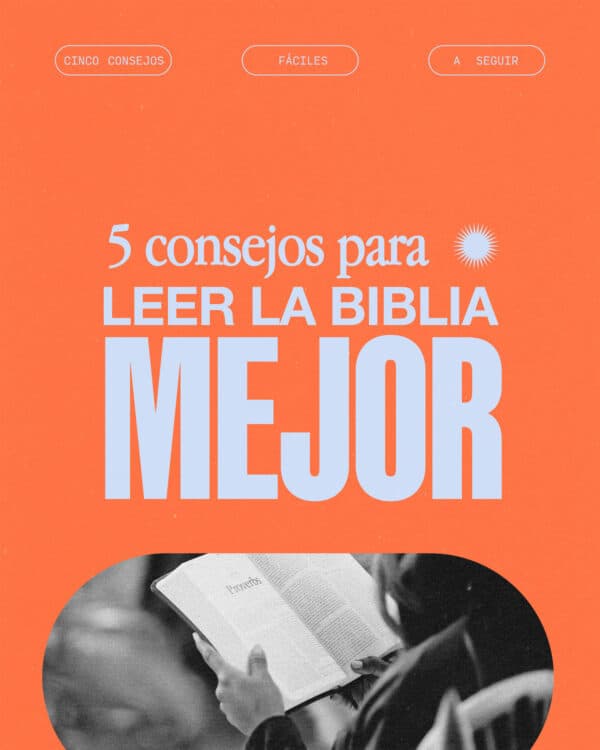 5 consejos para leer la Biblia mejor. 1) Saca un tiempo cada día para leer. 2) Escoge una traducción específica con la que entiendes mejor. 3) Lee activamente. Subraya, toma notas, haz preguntas en los márgenes. 4) Busca materiales de estudio para contestar tus preguntas. 5) ¡Aplícala a Tu vida!