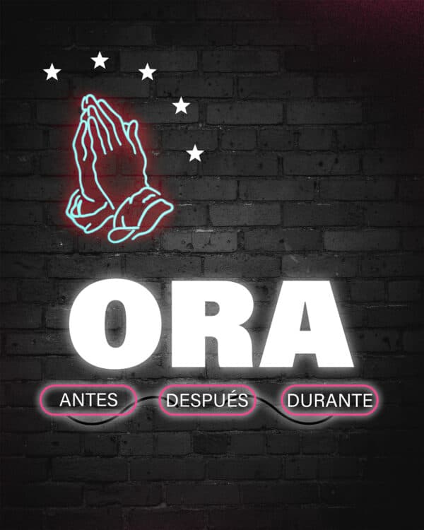 Ora antes, ora después, ora durante