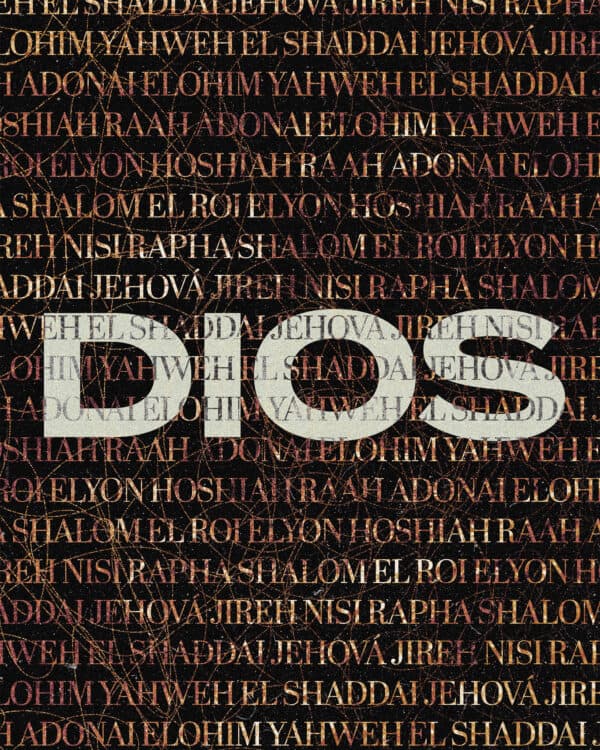 Dios Adonai Elohim Yahweh El Shaddai Jehová Jireh Nisi Rapha Shalom El Roi Elyon Hoshiah Raah