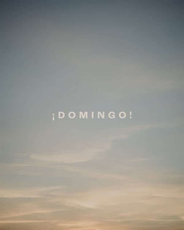 ¡Domingo!