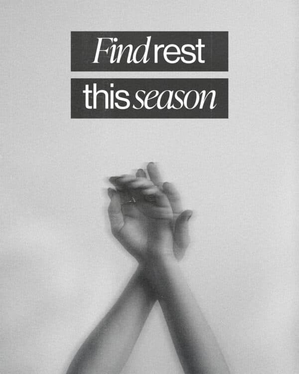 Find rest this season
