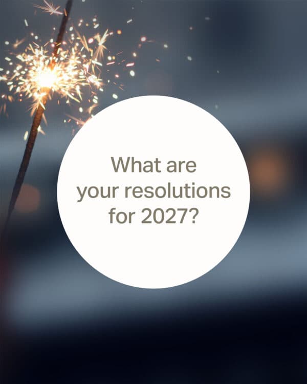 What are your resolutions for 2027?