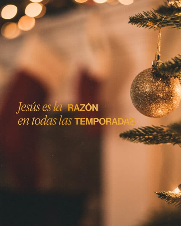 Jesús es la razón en todas las temporadas
