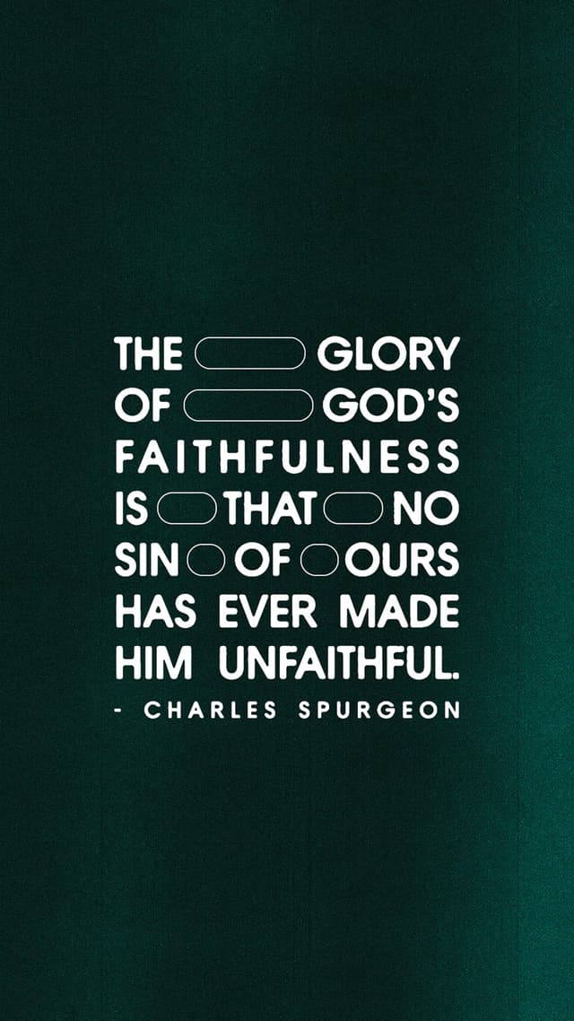 God's Faithfulness