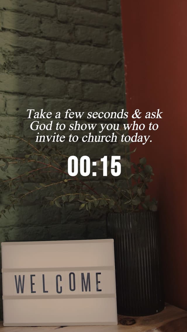 Countdown: Invite To Church