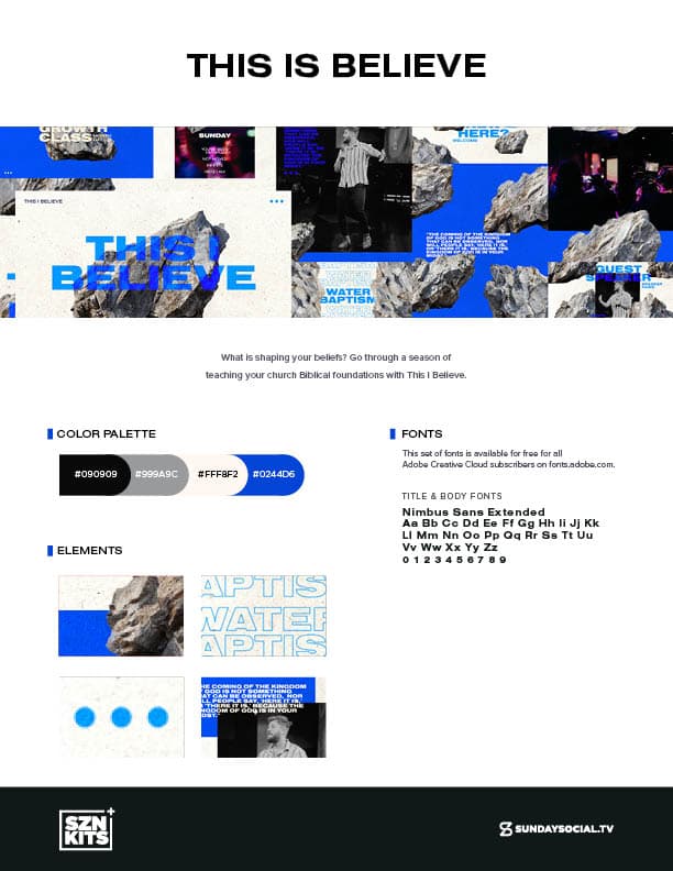 Style Guide preview