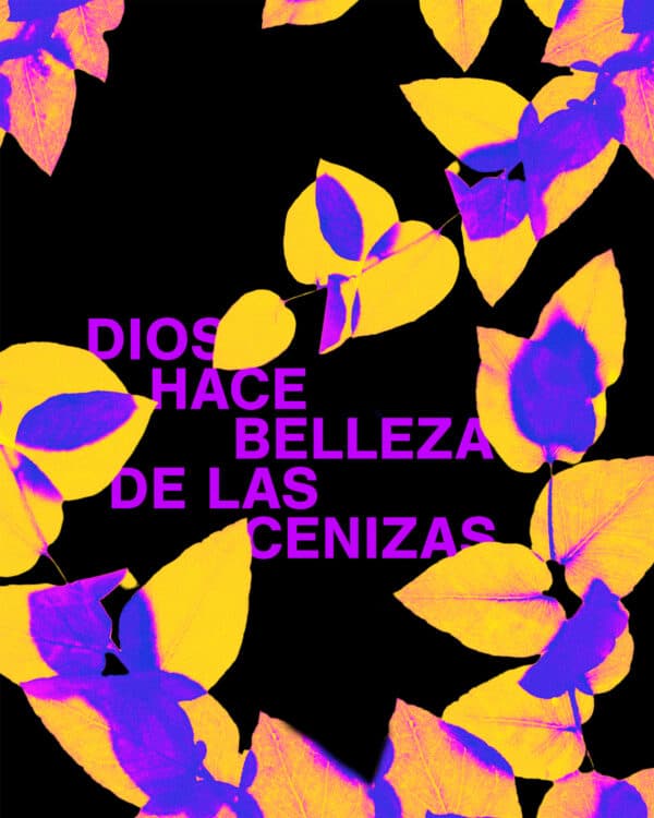 Dios hace belleza de las cenizas