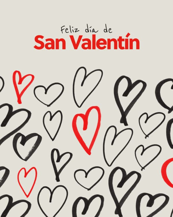 Feliz día de San Valentín