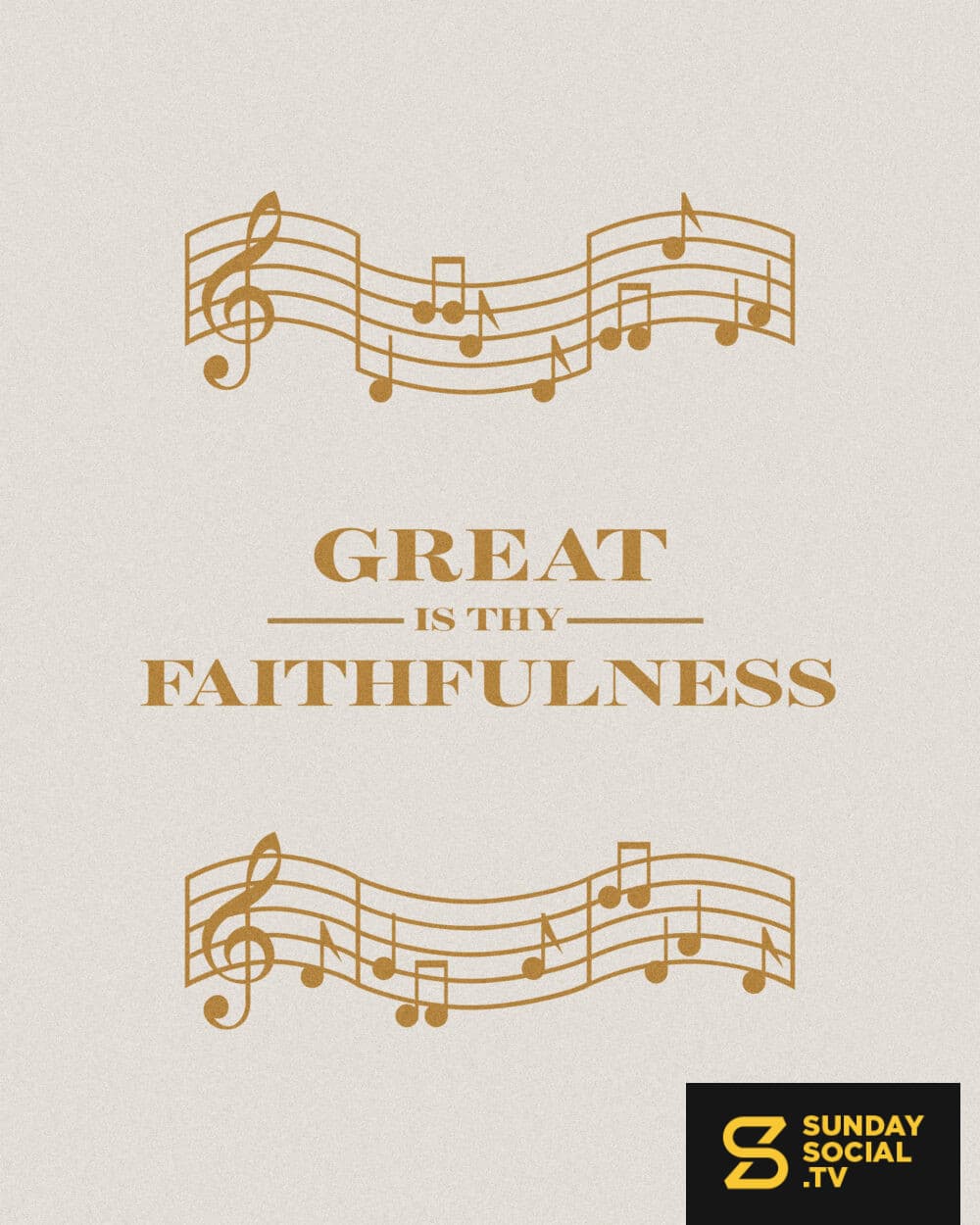 Great is Thy faithfulness