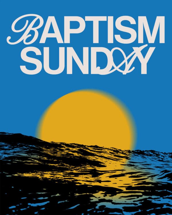 Baptism Sunday