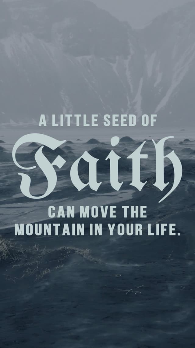 Little Seed of Faith