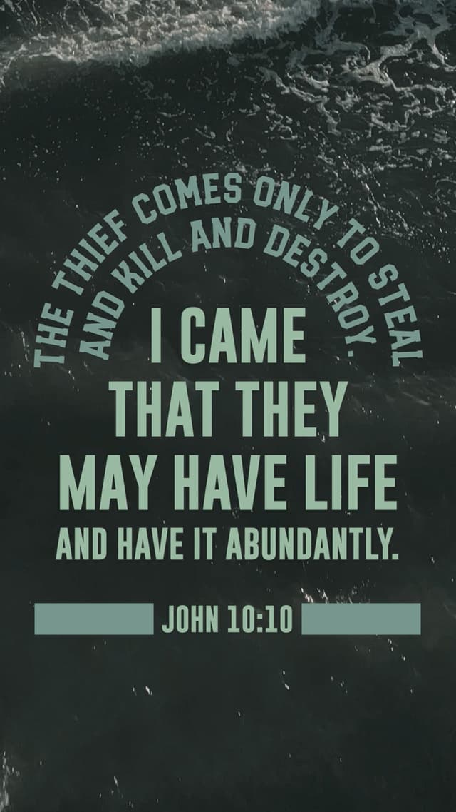 John 10:10