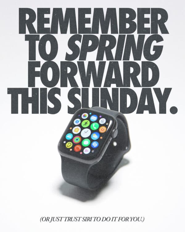 Remember to Spring Forward
