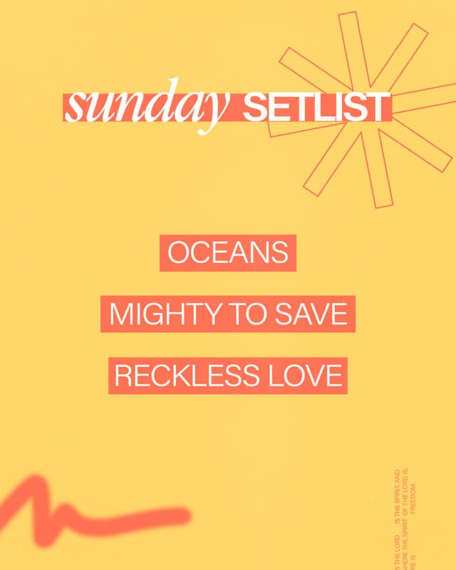Worship Set Posts