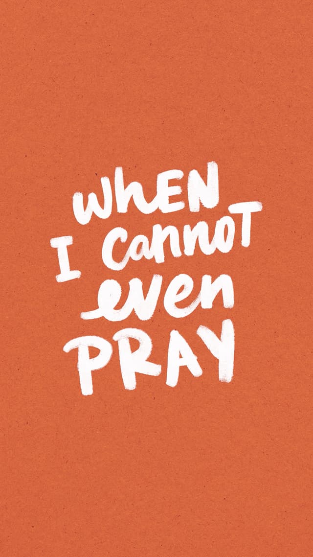 When I Cannot
