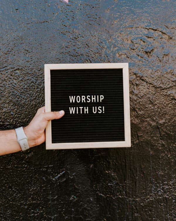 Worship with us!