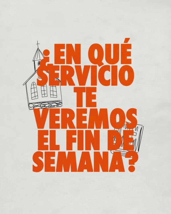 ¿En qué servicio te veremos el fin de semana?