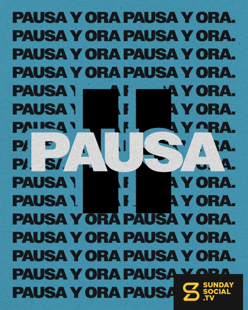Pausa y ora