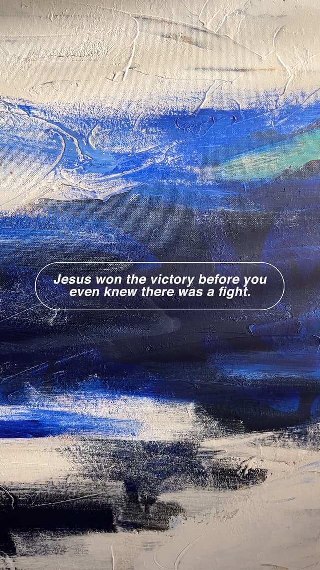 Jesus Won The Victory