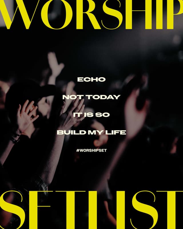 Worship Set Posts