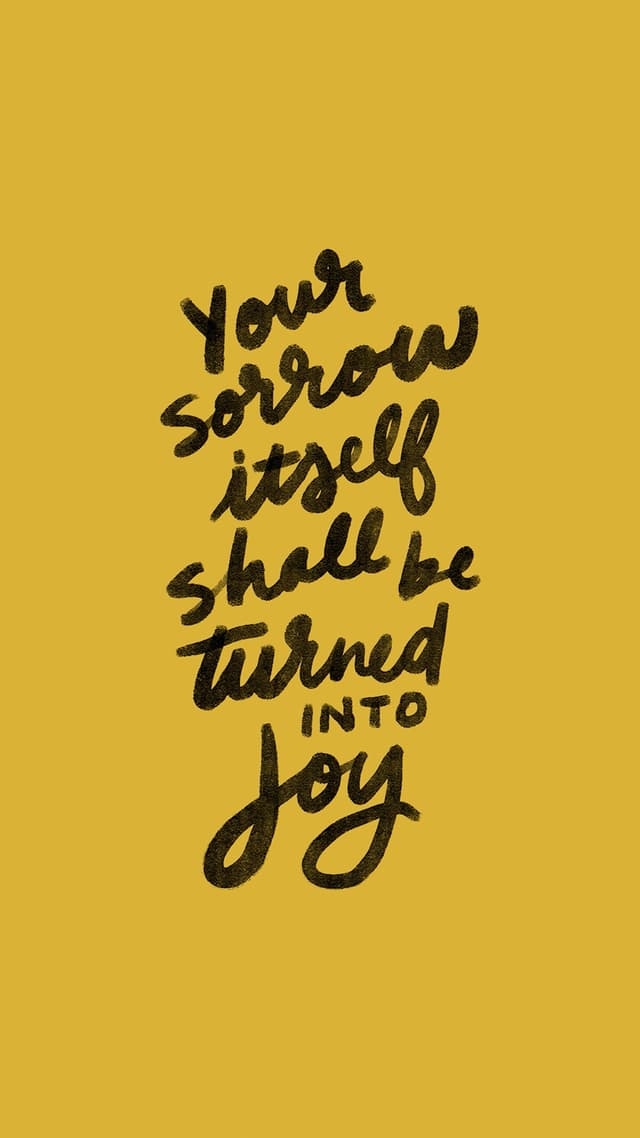 Sorrow To Joy