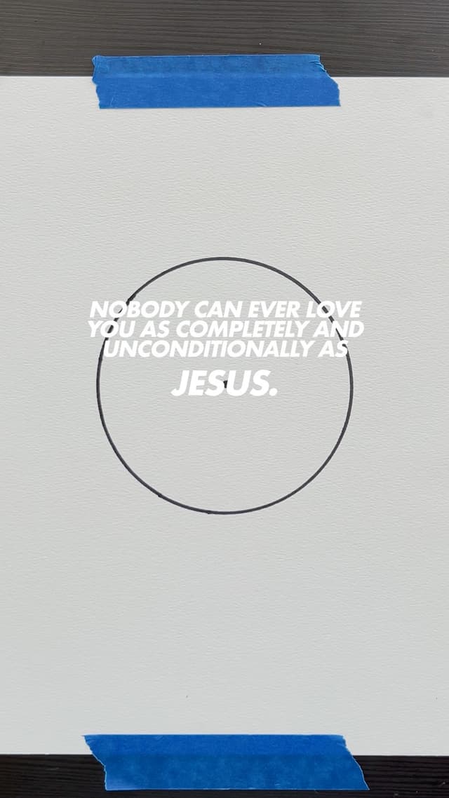 Unconditional Jesus