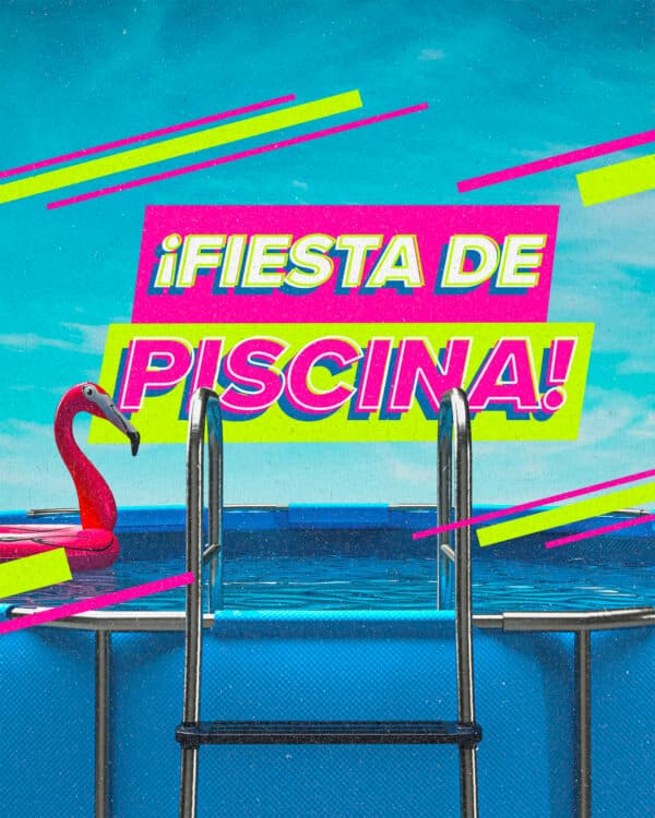 ¡Fiesta de piscina!