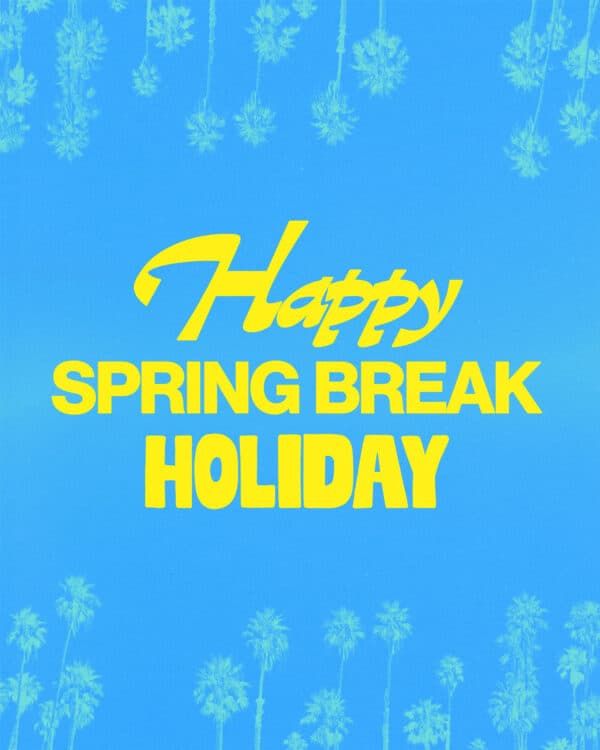 Happy Spring Bank Holiday