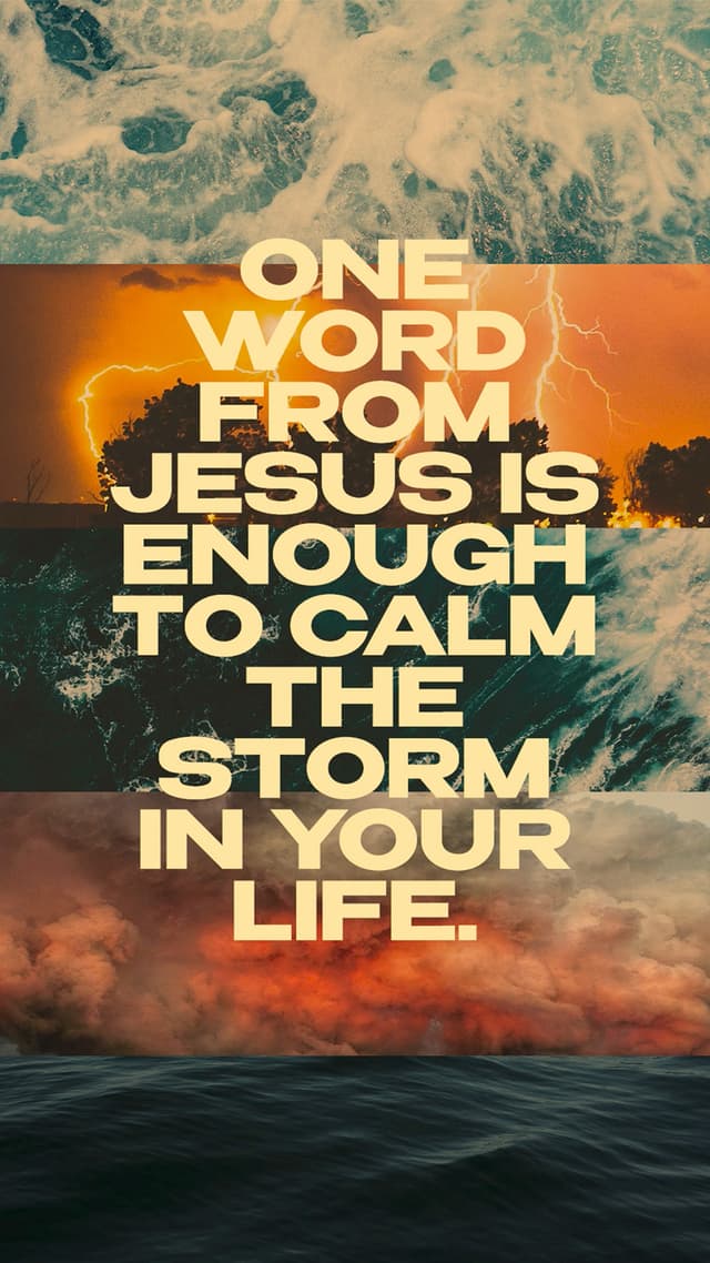 Calm The Storm