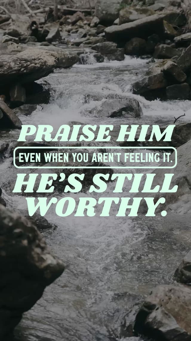 He's Still Worthy