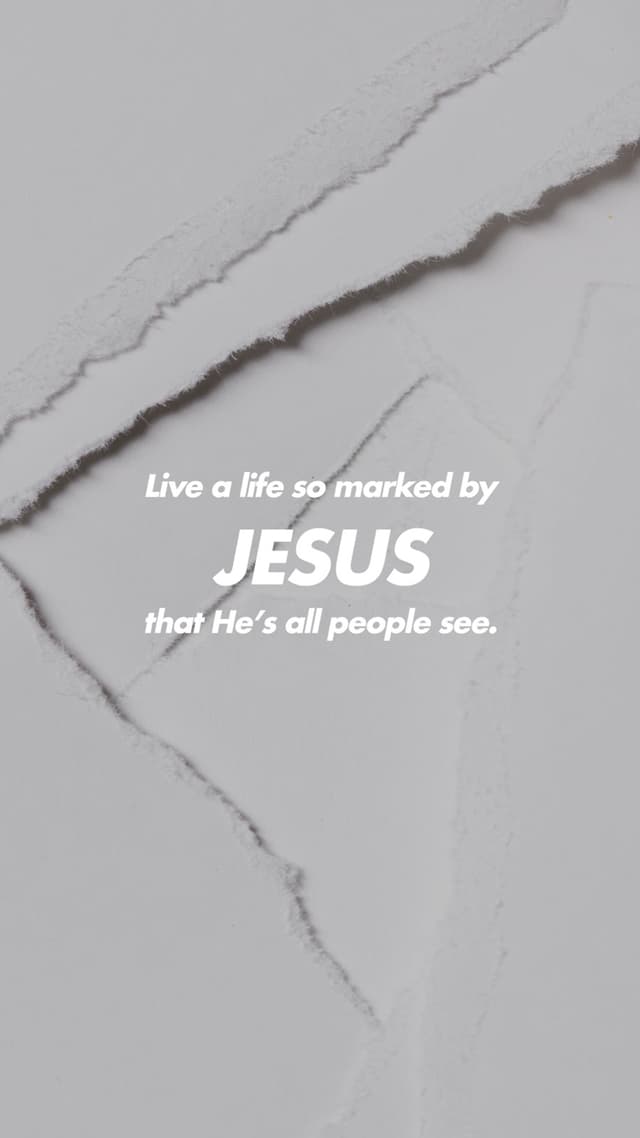 Marked By Jesus