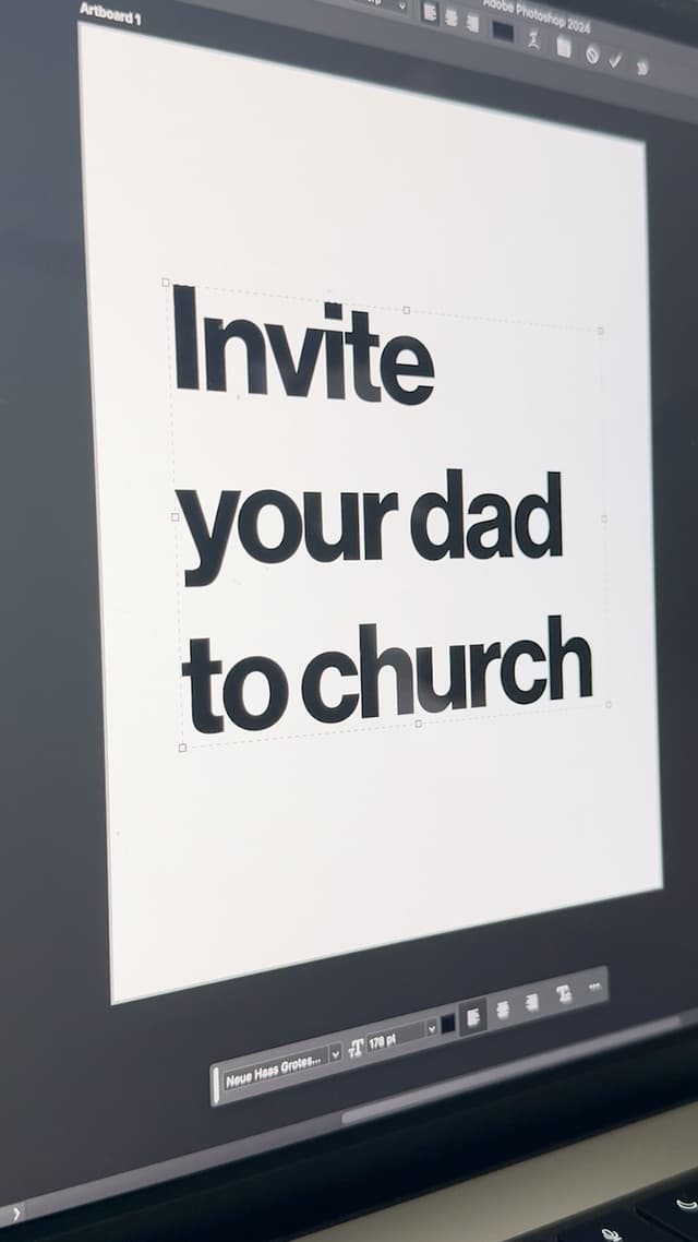 Invite Your Dad To Church