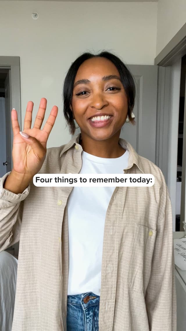 4 Things To Remember Today
