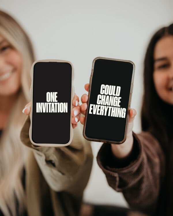 One invitation could change everything