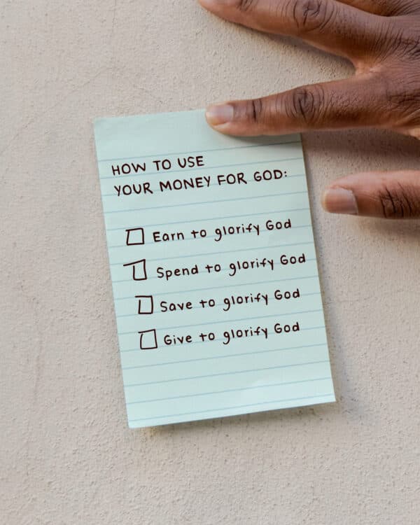 How to use your money for God: