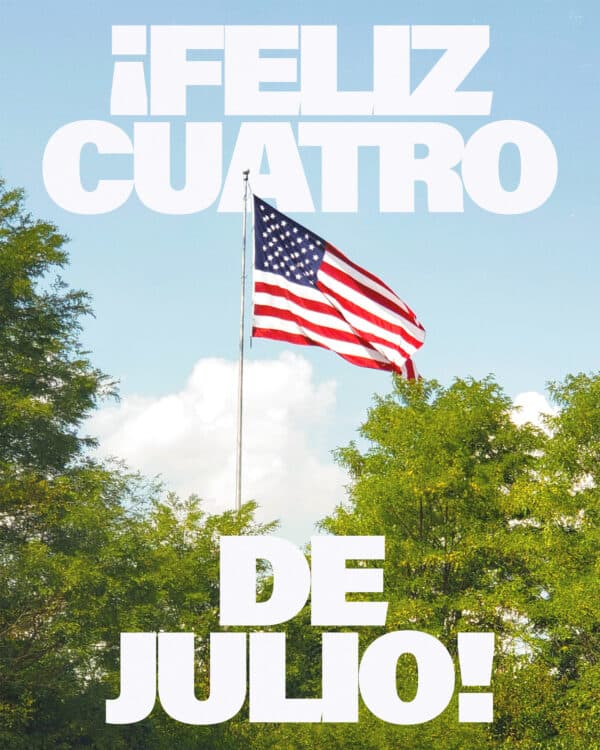 Feliz Cuatro De Julio