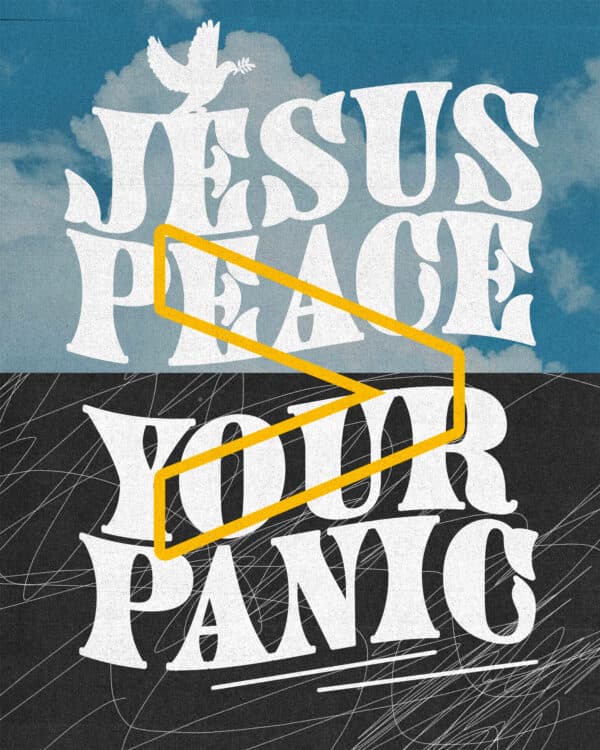 Jesus peace > your panic