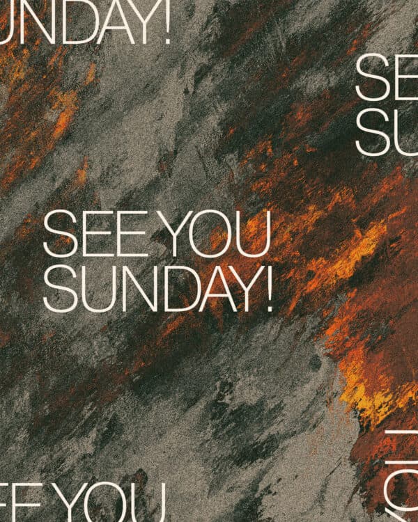 See you Sunday!