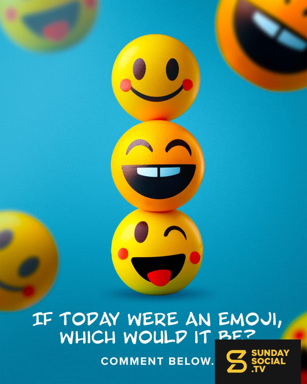 If today were an emoji, which would it be? Comment below.