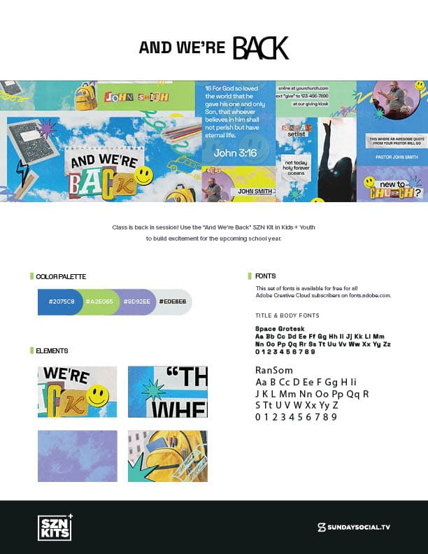 Style Guide preview